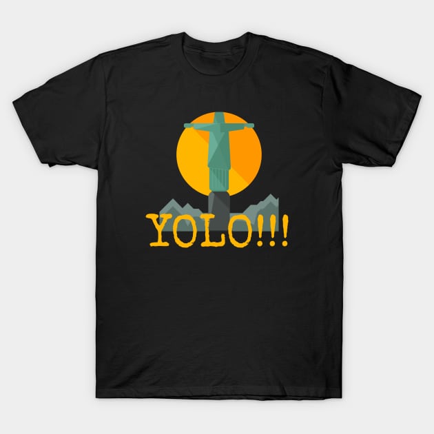 YOLO Jesus T-Shirt by Muzehack